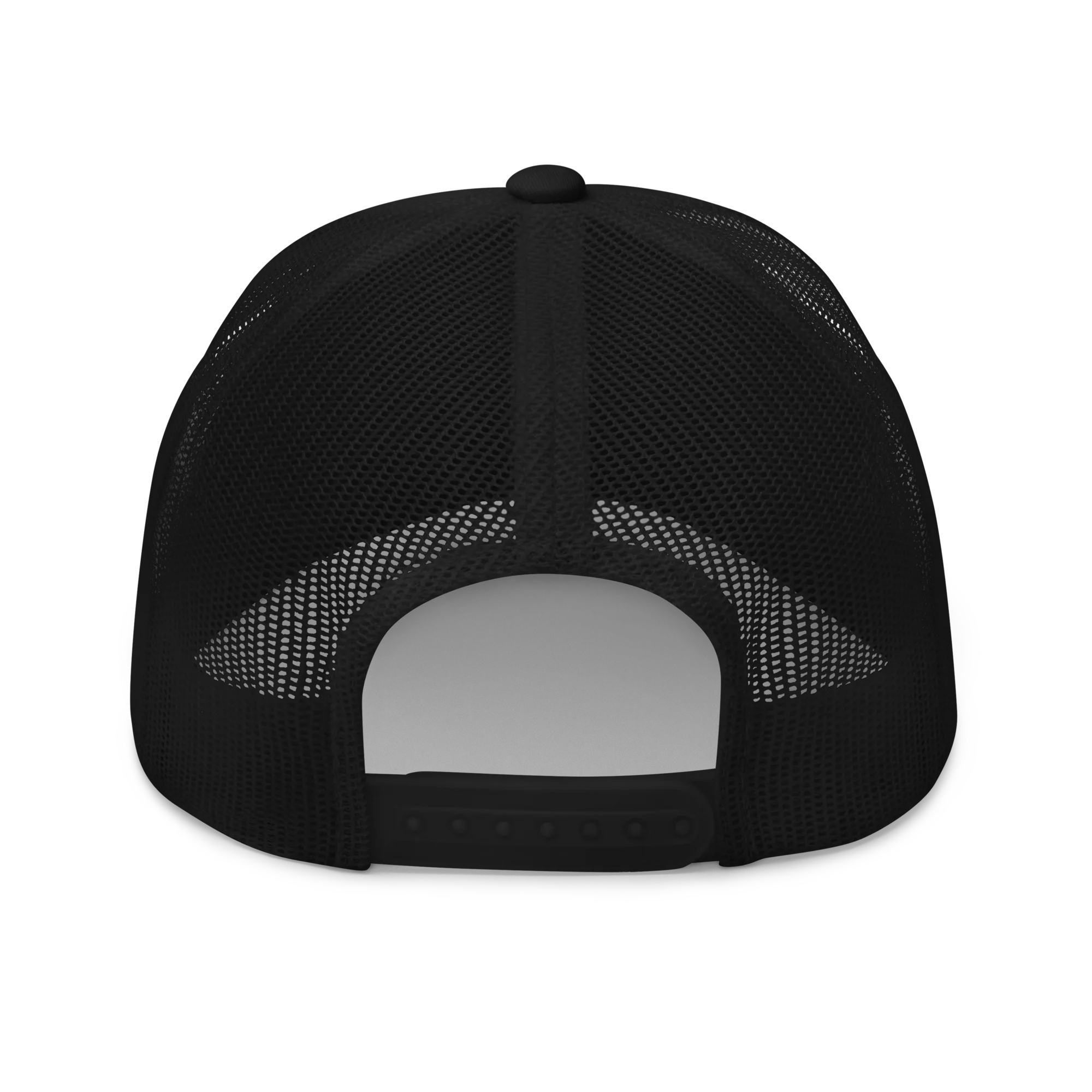 Mesh Trucker Cap White Logo - Image 3