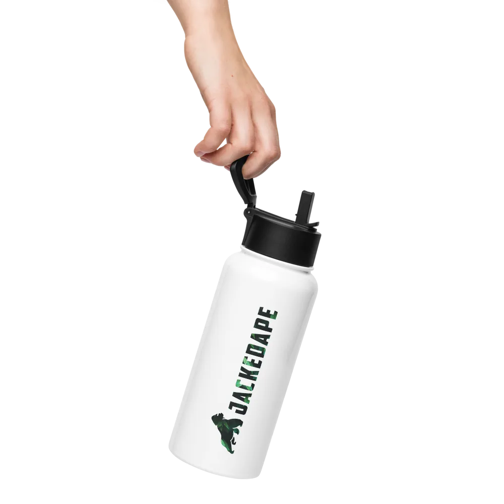 Stainless Steel Insulated Straw Bottle 750ML - Image 2