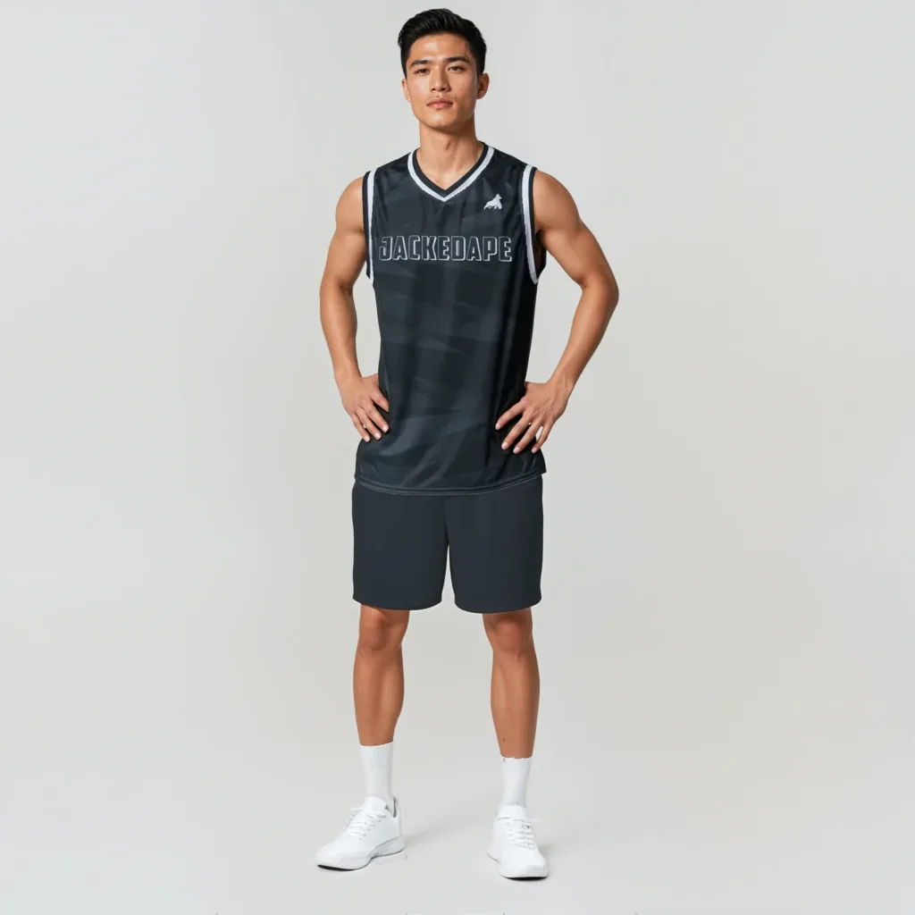 Tactical – Unisex Sleeveless Jersey - Designed for performance and style, it features breathable, two-way stretch fabric and UPF50+ protection | JackedApe